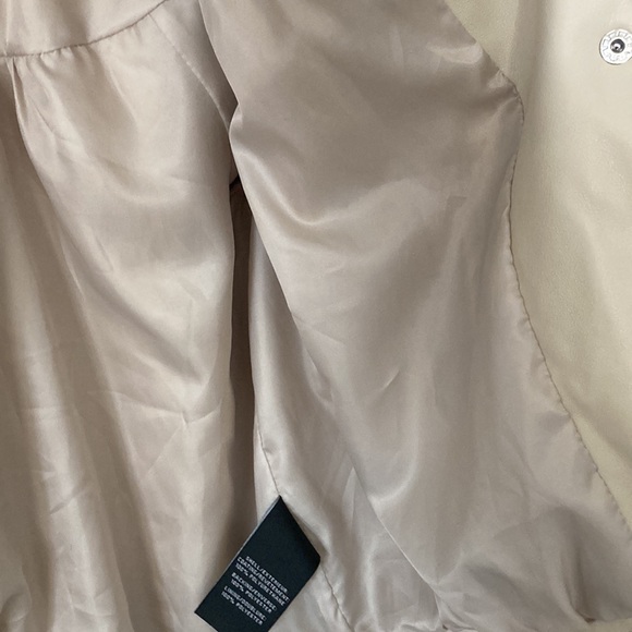 Bagatelle Collection Tan Vegan Leather Jacket Size S - Picture 9 of 14